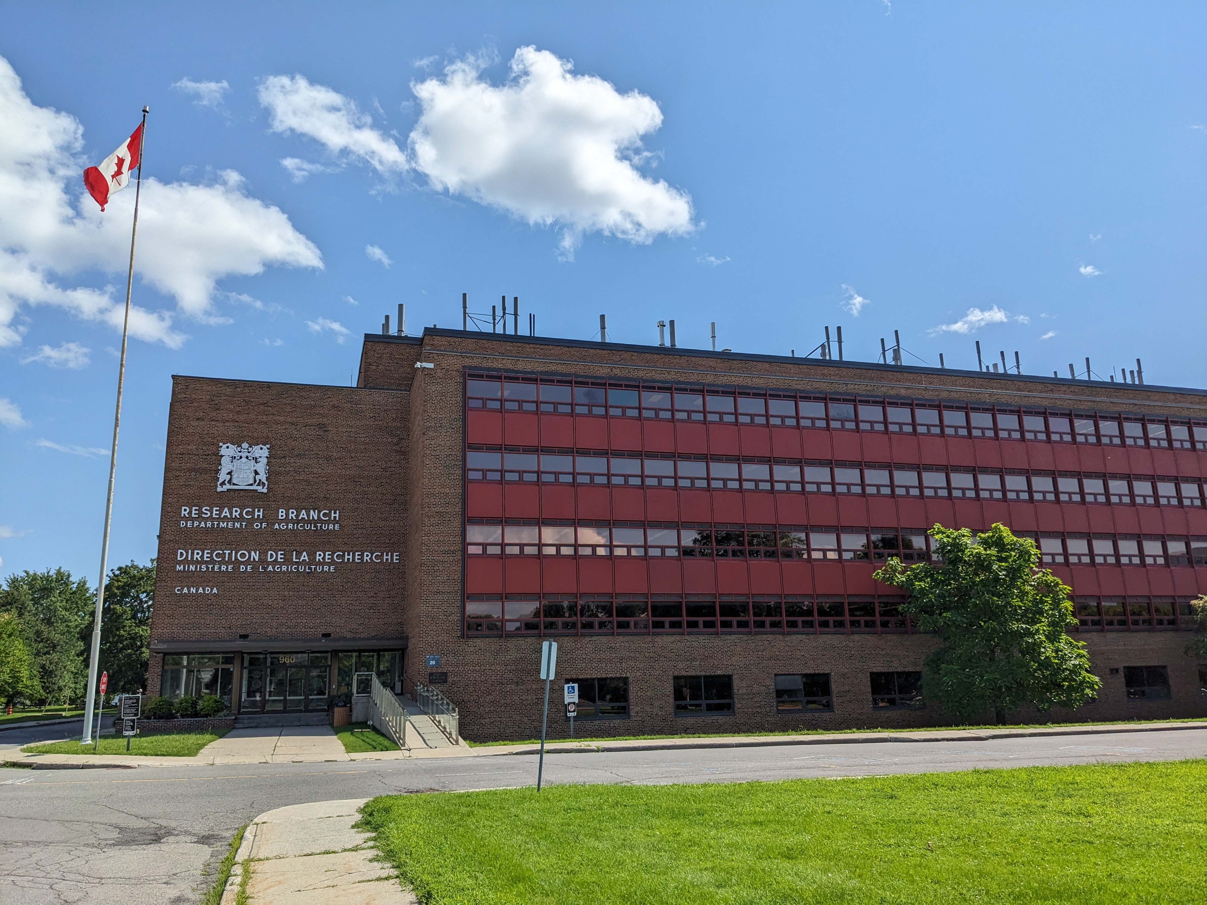 The KW Neatby building at the Central Experimental Farm
